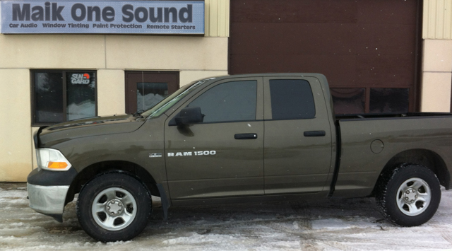 2012 Dodge Ram 1500 with professional window tint in North Bay